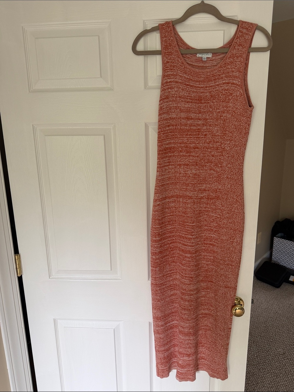 Old Navy Rust-Blend Sleeveless Maxi Dress
